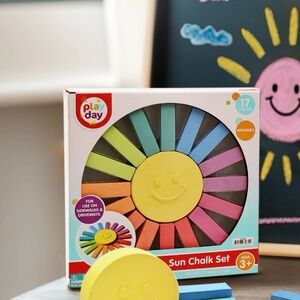 Sun Chalk Set, Multi-Color, Washable